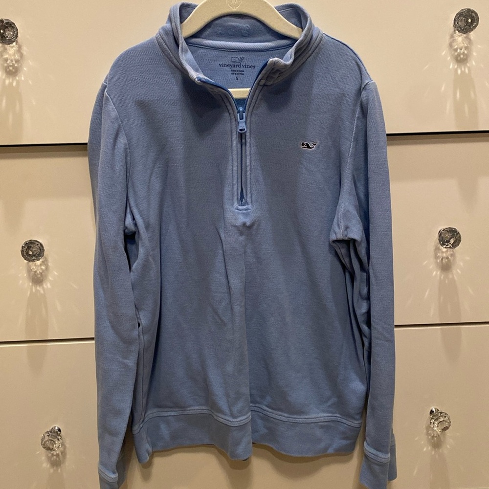 Vineyard Vines Boys' Saltwater Quarter-Zip, Size S